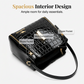Glossy Crocodile Pattern Women's Handbag