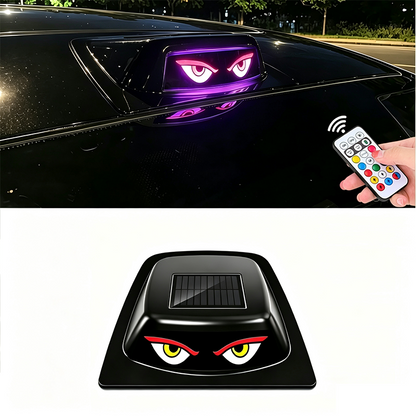 ☀️🚨 Solar Warning Roof Light 🚗