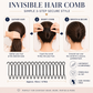🥳HOT SALE🥳💞50K+ SOLD!💇‍♀️✨ Flexible Invisible Hair Comb—invisible, flexible, and non-slip—instantly creates a perfectly secure hold! 🌟