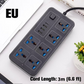 Multi-Outlet Power Strip with Extension Cord