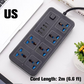 Multi-Outlet Power Strip with Extension Cord