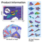 🔥Christmas HOT SALE💞50K+ SOLD!🛩️Creative DIY Paper Airplane Set For Kids