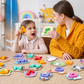 26-Piece Wooden Letter & Animal Matching Toy