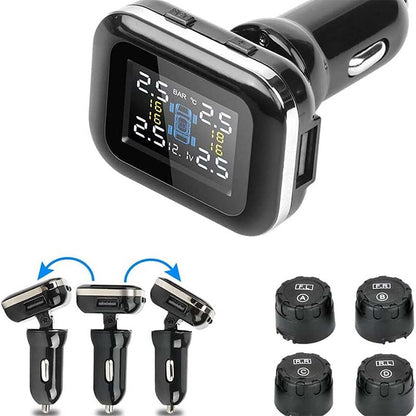 Wireless Tire Pressure Monitoring System (TPMS) for Automobiles