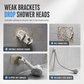 💦 LIMITED‑TIME 40% OFF! ✨ Adjustable Suction Cup Shower Head Holder – Drill‑Free, Multi‑Angle, Strong Suction Grip ✨