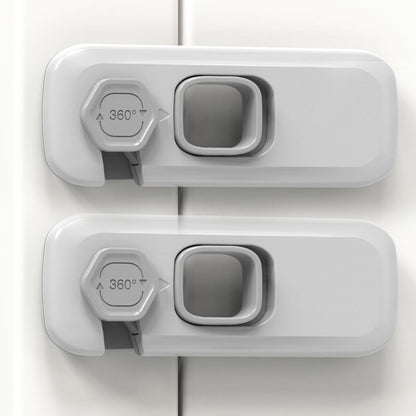 2pcs Multifunctional Child Proof Refrigerator Locks