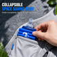 TPU Collapsible Soft Flask Foldable Sports Water Bottle for Trail Running Hydration 250ml and 500ml