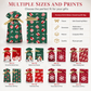Christmas Drawstring Gift Bags with Ribbon