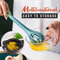 2-in-1 Egg Whisk and Food Tongs Kitchen Tool