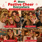 👻 50% OFF NOW! 🎃Novelty Christmas Eyeglass Frames Funny Holiday Party Decoration Eyewear