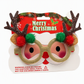 👻 50% OFF NOW! 🎃Novelty Christmas Eyeglass Frames Funny Holiday Party Decoration Eyewear