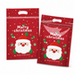 50 Pack Christmas Candy Bags Cartoon Stand Up Zipper Pouches for Snowflake Crisp Cookie and Baking Food Packaging