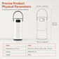 📢📢40% OFF !! ⏰Portable Clothes Dryer: Rapid Heat, Silent Night Drying, Foldable, Travel-Friendly, 4-Step Setup