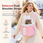 Fleece Lined Pet Carrier Backpack Soft Warm Cat Front Carrier Bag with Hand Warmer Pocket for Autumn and Winter