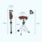 🎁2026 New Arrivals 50% OFF💥Foldable Walking Cane with Seat