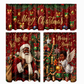 Christmas Kitchen Curtains Set