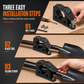 Quick Installation Tool Clamps Stable Mounting Brackets for 3-4cm Tools in Vehicles and Indoors