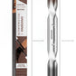 Waterproof, sweat-resistant, volumizing, multi-shade dual-ended mascara base