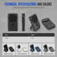 Mini 10000mAh Magnetic Wireless Power Bank Fast Charging Portable for Phones and Smartwatches