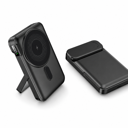 Mini 10000mAh Magnetic Wireless Power Bank Fast Charging Portable for Phones and Smartwatches