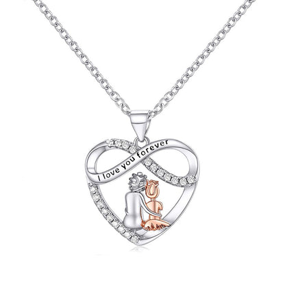 Women's Fashion Love Heart Necklace