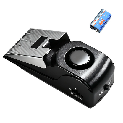Door Stopper Alarm with Sound & Light Alert for Home & Travel