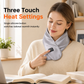 Electric Heated Neck Wrap Rechargeable Graphene Heating Neck Scarf with Massage for Cervical Spine Warmth and Support