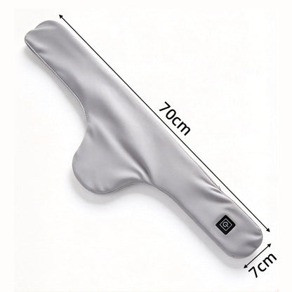 Electric Heated Neck Wrap Rechargeable Graphene Heating Neck Scarf with Massage for Cervical Spine Warmth and Support