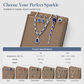 Women Teardrop Crystal Gemstone Jewelry Set with Stud Earrings and Ring