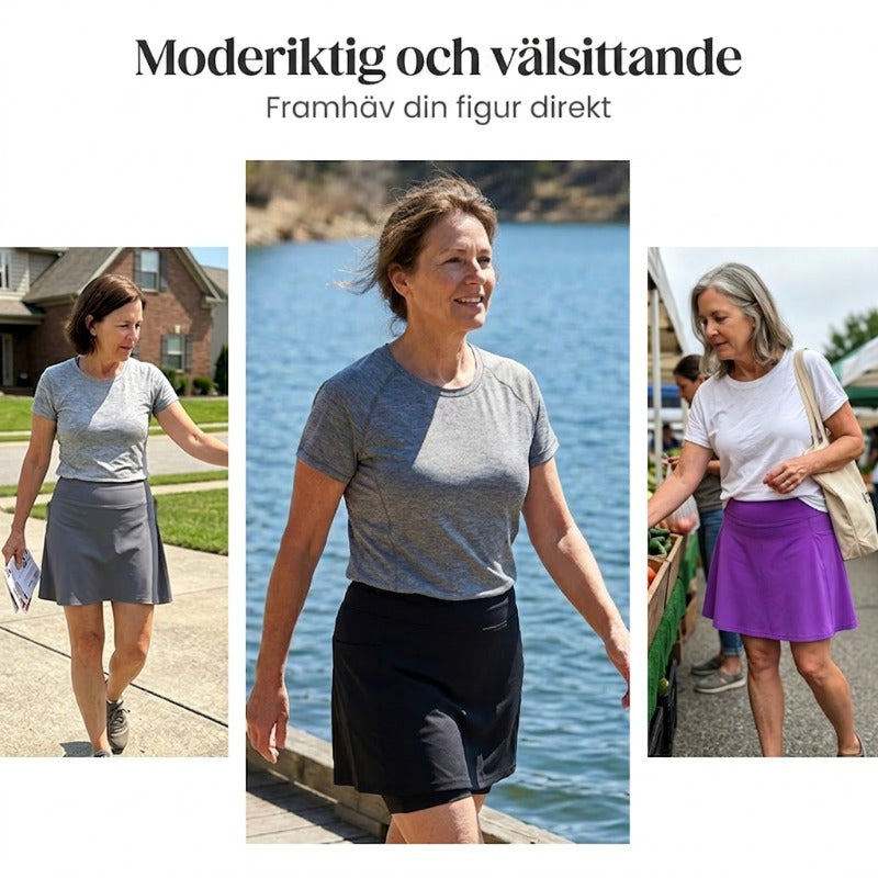🔥49% OFF 🌟 Tidsbegränsat erbjudande – 🎁 Anti-gnidningsskyddande sportkjol – Ultramjuk och bekväm 🔥